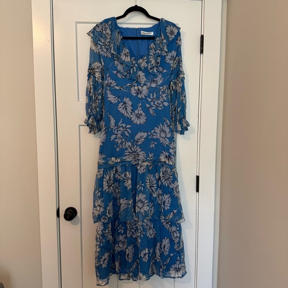 Amanda Uprichard Janelle Maxi Dress in Fairfield - Picture 2 of 10